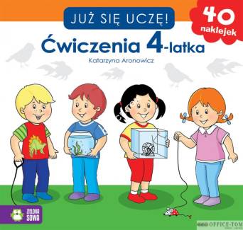 Książka Już się uczę. Ćwiczenia 4-latka  9788378957263  Zielona Sowa