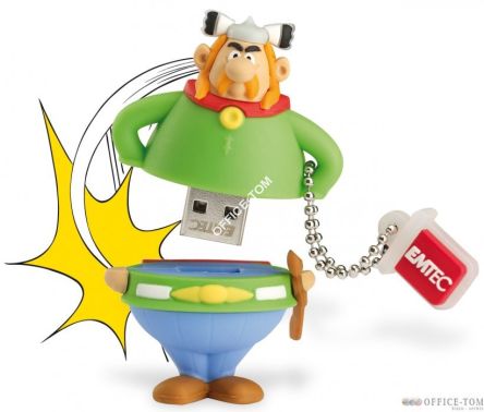 Pamięć USB EMTEC 4GB USB 2,0 abraracourcix   EKMMD4GAS102