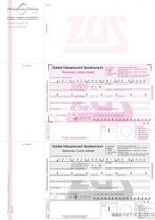 ZUS Polecenie przelewu MICHALCZYK I PROKOP A4 teczka 100 kartek