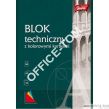 Blok techniczny z kolorowymi kartkami A4, 10k. - 7