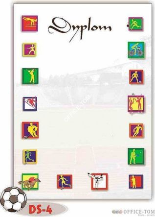 Dyplom WARTA sportowy  250g/m2