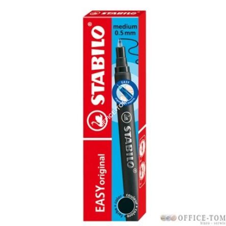 Wkłady do pióra STABILO EASY original, 0,5 mm, 3 szt., czarny