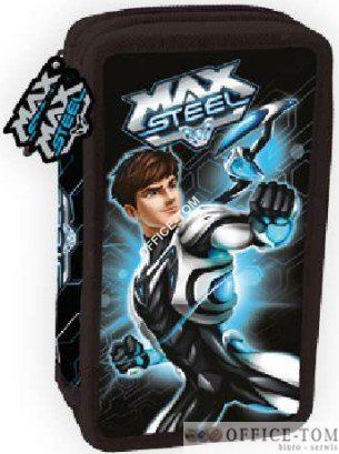 Piórnik podwójny z wyposażeniem MAX STEEL ST.MAJEWSKI