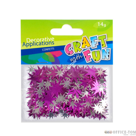Ozdoby metaliczne Gwiazdy 14G CRAFT WITH FUN