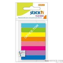 Zakładki Indeksujące Samoprzylepne.Mix 8 Kol.Neon 8X8X45mm