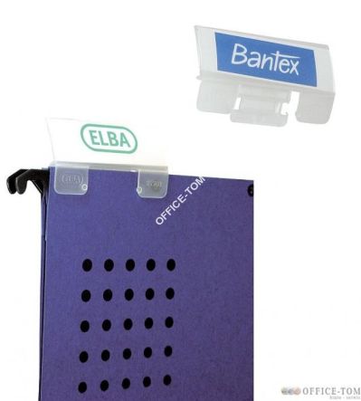 Szyldzik do teczki wiszącej(25szt.) 22x58 mm 100552070 ELBA