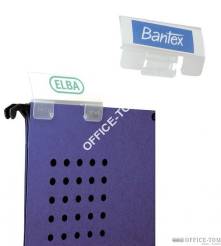 Szyldzik do teczki wiszącej(25szt.) 22x58 mm 100552070 ELBA