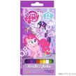 Kredki trójkątne 12 kol. dł. 18 cm w pud.kart. MY LITTLE PONY St.Majewski - 2