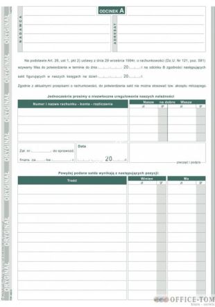 Wezwanie Do Uzgodnienia Kont MICHALCZYK I PROKOP A5 80 kartek