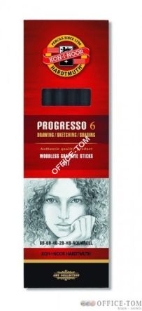 Ołówek 6szt.PROGRESSO 8915 KOH-I-NOOR