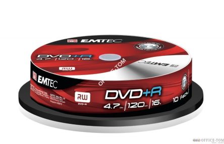 Płyta EMTEC DVD+R 4.7GB x20 Cake Box (10)