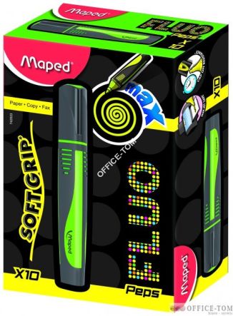 Zakreślacz Fluo peps max zielony Maped