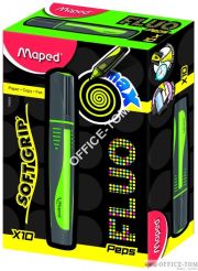 Zakreślacz Fluo peps max zielony Maped