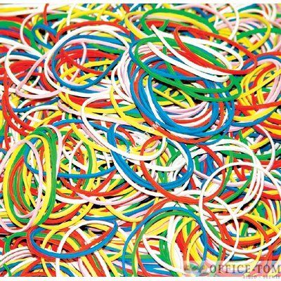 Gumki recepturki DONAU 0,5 kg, mix kolorow, 60 mm