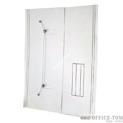 Teczka z gumką HAK biała (50) 350g KIEL-TECH