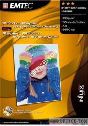 Papier fotograficzny EMTEC EVERYDAY 180 gm2 A4 Błyszczący Glossy (50)