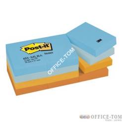 Bloczki samoprzylepne 3M POST-IT® 653TFEN 38x51 Paleta energetyczna 1200k