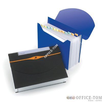 Teczka REXEL z 13 przegródkami OPTIMA Expander niebieska