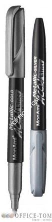 Marker MONAMI dekoracyjny ACCU LINER  srebrny