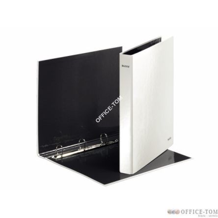 Segregator LEITZ A4 4DR/25mm perłowy biały WOW