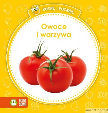 Książka Owoce i warzywa Zielona Sowa