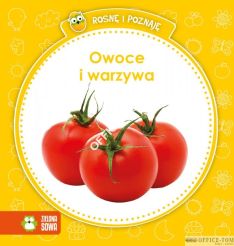 Książka Owoce i warzywa Zielona Sowa