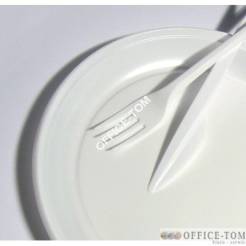 Talerzyki jednorazowe 22cm (100szt) ) białe