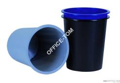 Kosz DONAU plastikowy 14l czarny pelny
