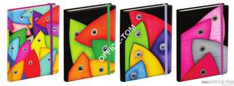 Notatnik ekskluzywny NARCISSUS 80k. Fish 12x17 4 wzory
