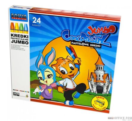 Kredki NOSTER PR.past.24k JUMB