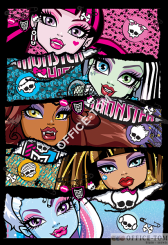 Puzzle iMonster High Upiorne studentki 100 elementów TREFL 16203