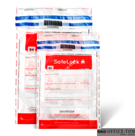 KOPERTA BEZPIECZNA B5 TRANSPARENTNA EMERSON OP. 50 szt. ikb178280ptk Emerson