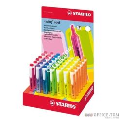 Zakreślacz STABILO swing cool DISPLAY 42 szt.