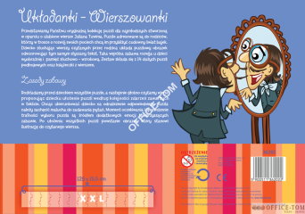 Puzzle Okulary - Układanki-Wierszowanki 14 elementy TREFL 36202