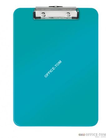 Deska z klipsem Leitz WOW Metaliczna turkusowa