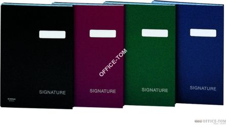 Teczka Donau do podpisu granatowa