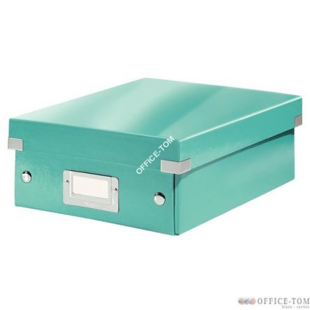 Pudełko z przegródkami Leitz Click & Store, małe Turkusowe