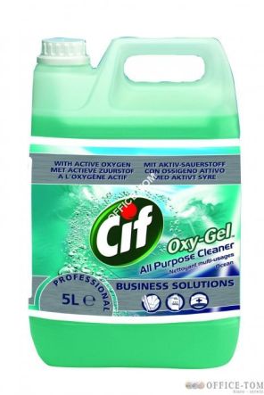 Płyn CIF BS OXY-GEL OCEAN 5l Skoncentrowany preparat do mycia podłóg