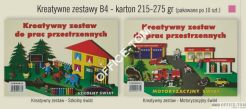 Zestaw kreatywny B4 szkolny świat CORMORAN *7689