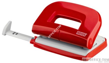 Dziurkacz E210, czerwony NOVUS