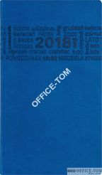 Kalendarz notesowy 90*160 ok26-C5 niebieski FLEXI Telegraph