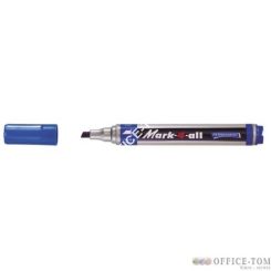 Marker permanentny STABILO mark-4-all, ścięta końcówka niebieski