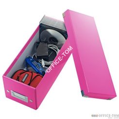 Pudło LEITZ C&S na CD, WOW różowy