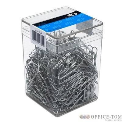 Spinacz metal 32 mm (300)6043 E&D PLASTIC plastikowe pudełko