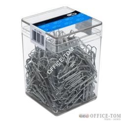 Spinacz metal 32 mm (300)6043 E&D PLASTIC plastikowe pudełko