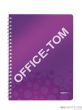Zeszyt na spirali LEITZ WOW A4 PP kr.fioletow 46380062 - 3