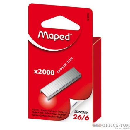 Zszywki Maped 26/6 2000 Szt Z Zawieszką