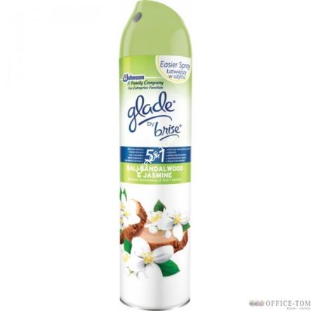 Odświeżacz powietrza GLADE by BRISE AEROZOL 300ml DRZEWO SANDAŁOWE I JAŚMIN