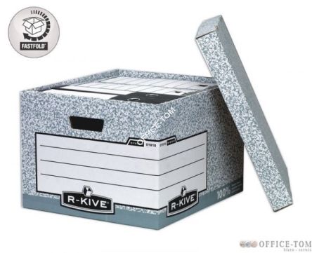 Duże pudło na archiwa FELLOWES R-KIVE ze zdejmowanym wiekiem 10szt