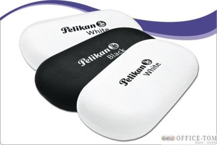 Gumka PELIKAN BLACK&WHITE 20szt